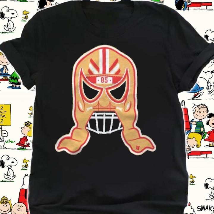 George Kittle lucha mask T-shirt shirt