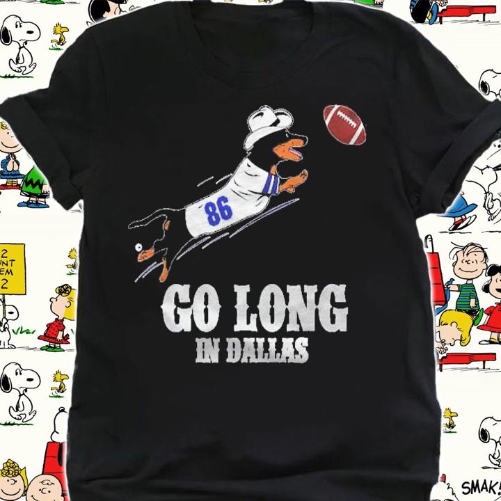 Go Long In Dallas Funny Dachshund Football shirt shirt
