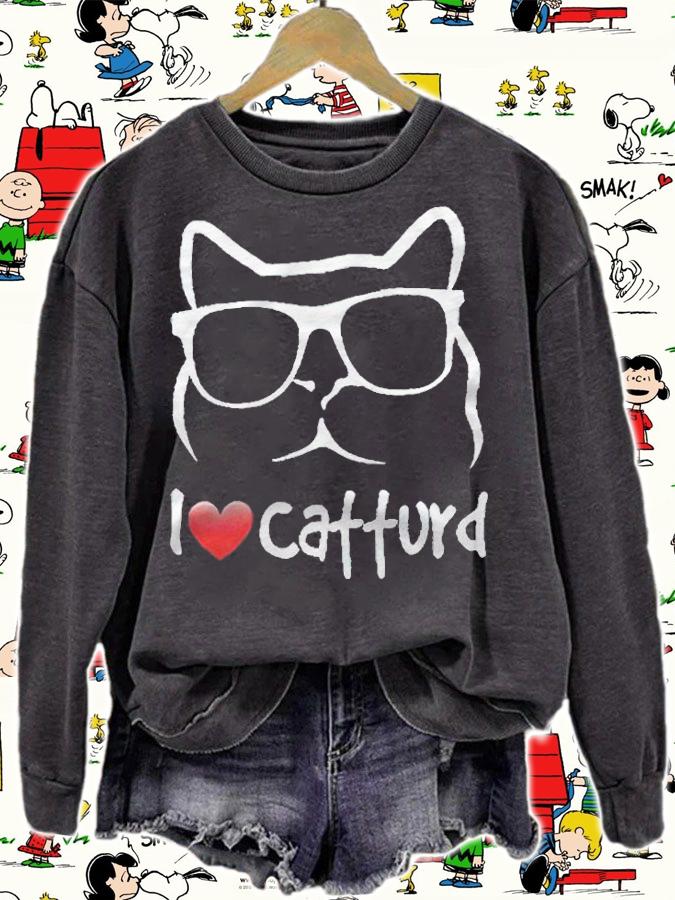 I Love Catturd T-shirt sweatshirt