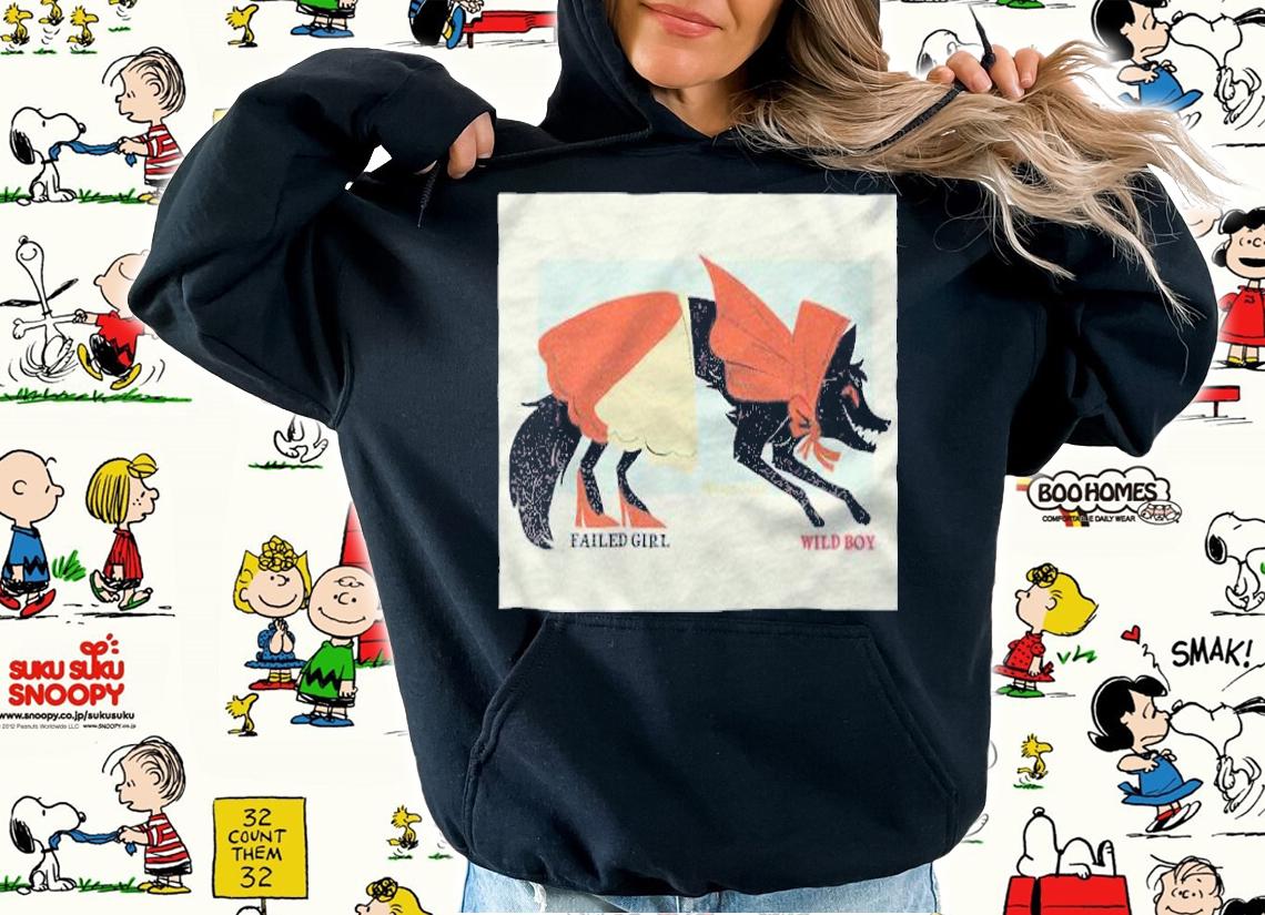 Little red riding hood failed girl honeydotes wild boy T-shirt hoodie