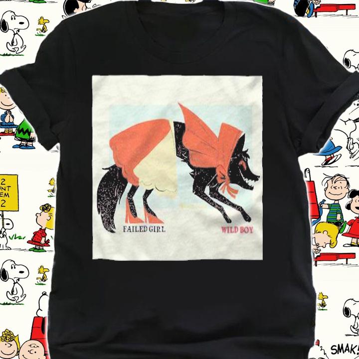 Little red riding hood failed girl honeydotes wild boy T-shirt shirt