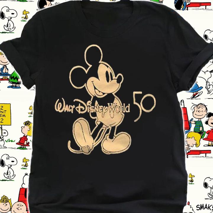 Mickey Mouse Walt Disney World 50th Anniversary T-shirt shirt