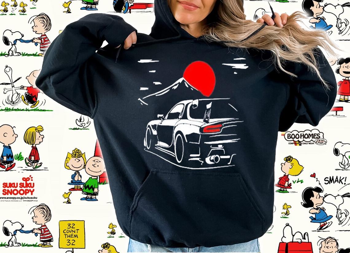 Rotary Engine Jdm Rx Car Meet Tuning Automotive Drifts T-Shirt