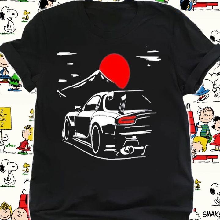 Rotary Engine Jdm Rx Car Meet Tuning Automotive Drifts T-Shirt