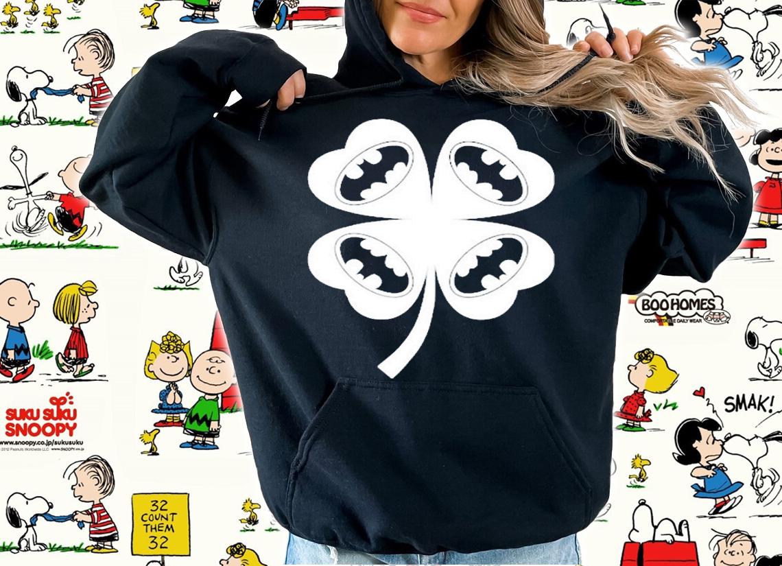 Shamrock Batman St Patricks Day T-Shirt hoodie
