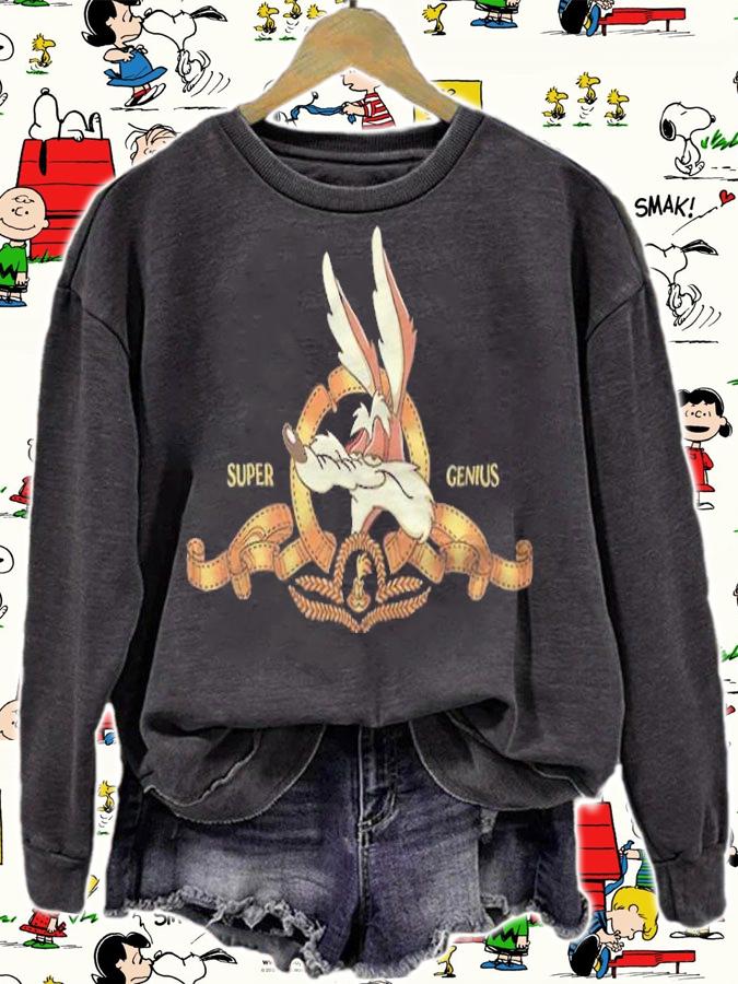 Super Genius logo T-shirt sweatshirt