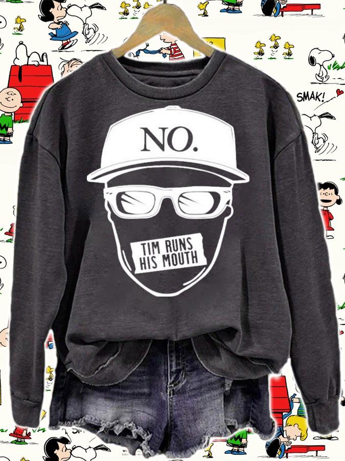 Tim Runs His Mouth Timyoung No Tim Runs His Mouth Shirt sweatshirt