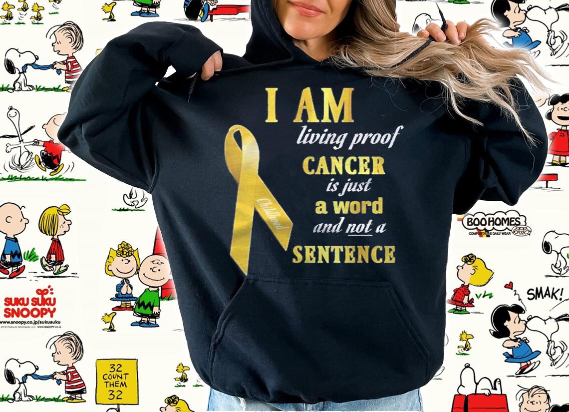 Childhood Pediatric Cancer Awareness Survivor Gift Shirt hoodie
