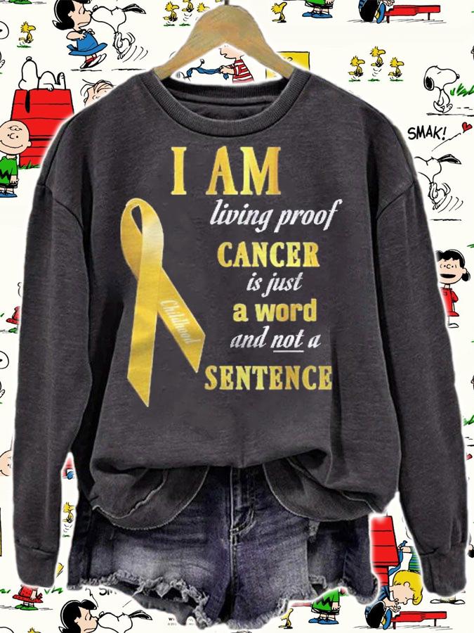 Childhood Pediatric Cancer Awareness Survivor Gift Shirt sweatshirt