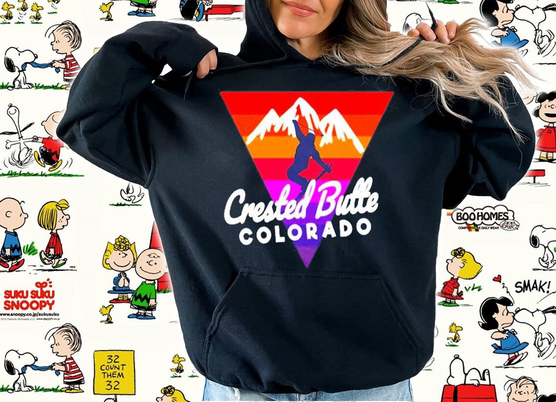 Crested Butte Ski Jump Disco Nights Crested Butte Colorado T-Shirt