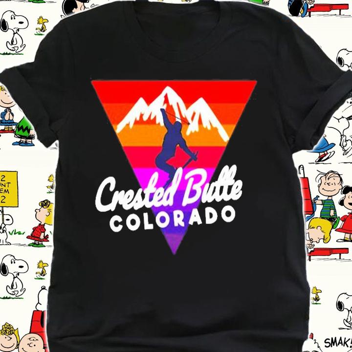 Crested Butte Ski Jump Disco Nights Crested Butte Colorado T-Shirt