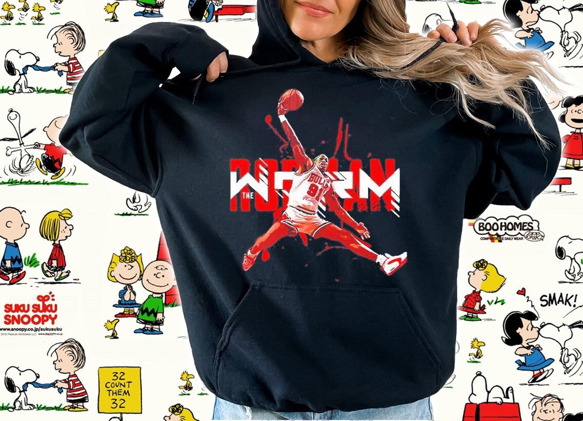Dennis Rodman Basketball T-Shirt hoodie