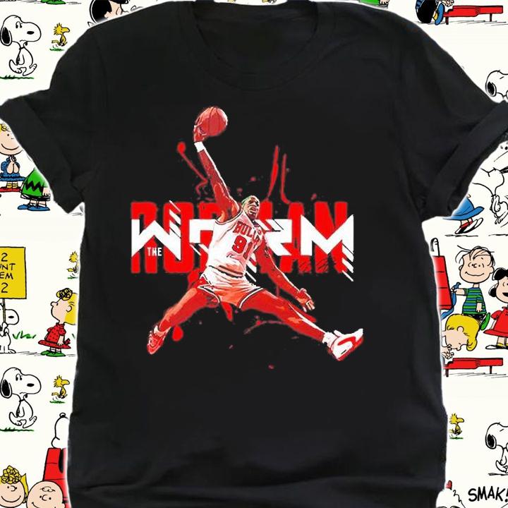 Dennis Rodman Basketball T-Shirt shirt