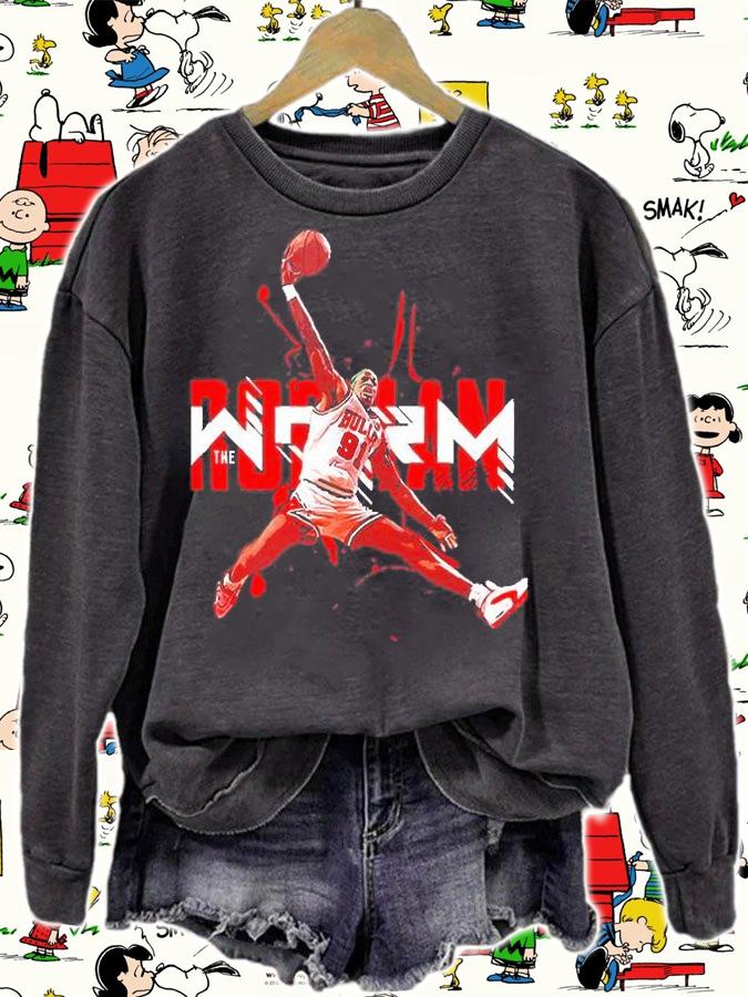 Dennis Rodman Basketball T-Shirt sweatshirt