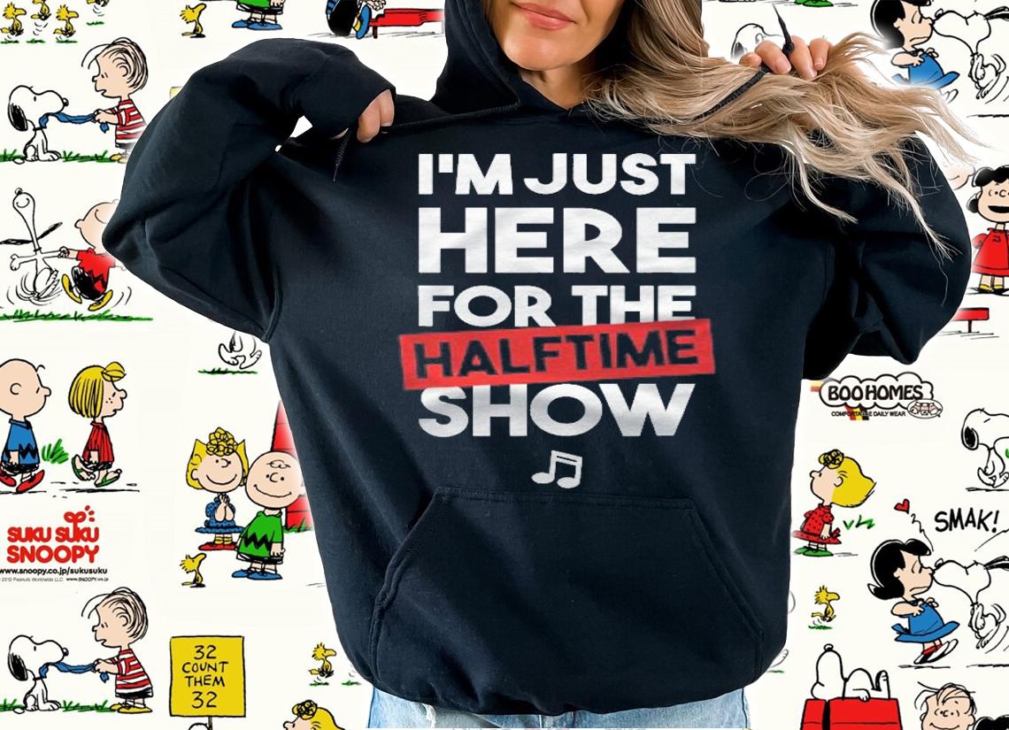 Im Just Here For The Halftime Show, Marching Band T-shirt