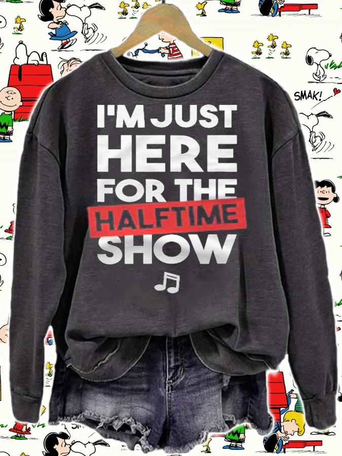 Im Just Here For The Halftime Show, Marching Band T-shirt