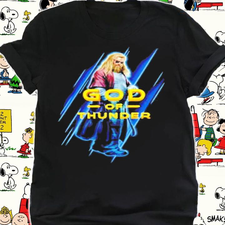 Marvel Avengers Endgame Thor God Of Thunder Portrait T-Shirt