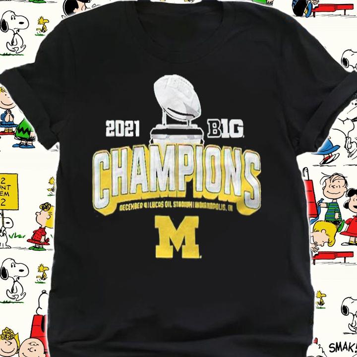 Michigan Wolverines 2021 Big Ten Football Conference Champions T-shirt shirt