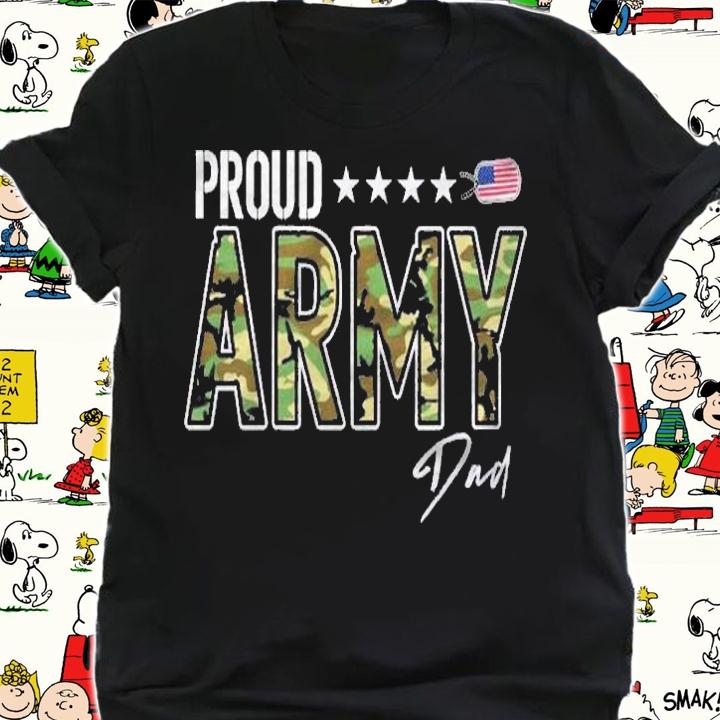 Ocp Proud Army Dad Father Shirt