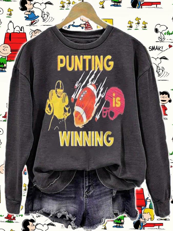 Punting Is Winning Football Lover Gift Shirt