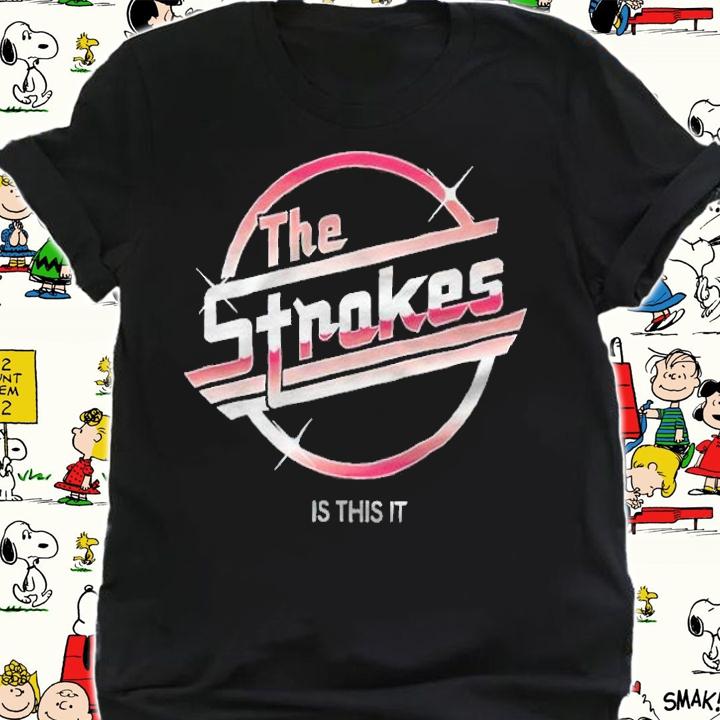 The Strokes is this it red Magna logo T-shirt shirt