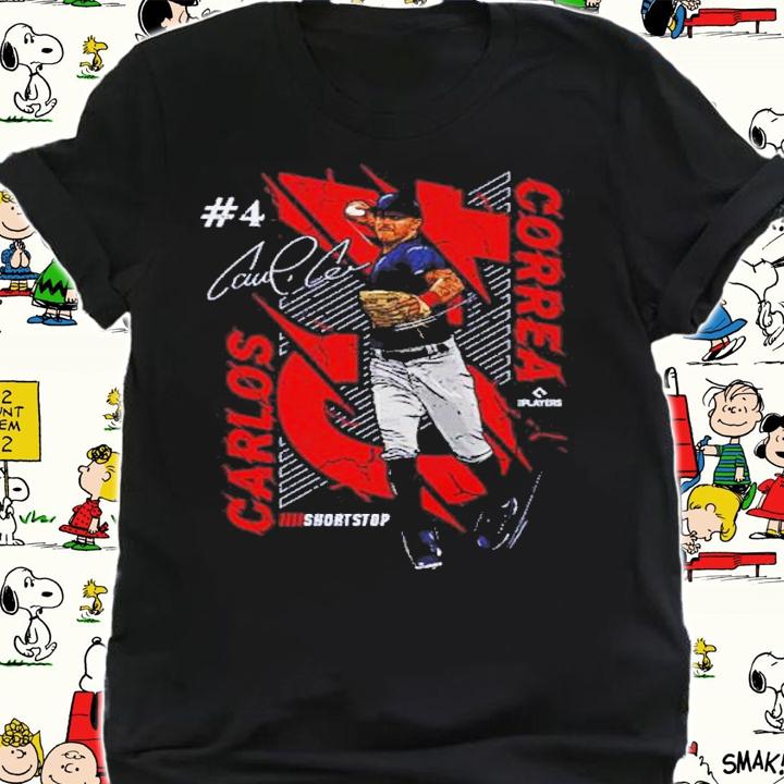 Carlos Correa Minnesota C4 Baseball Signatures Shirt shirt