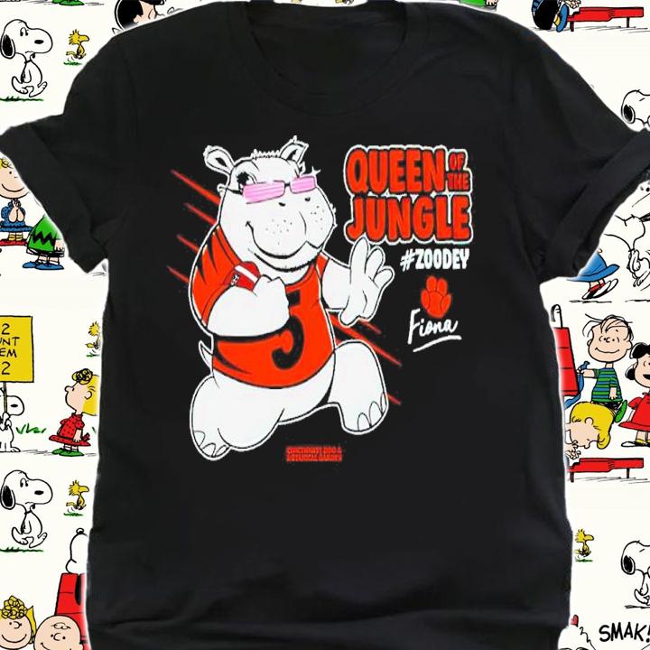 Cincinnati Bengals Hippo Queen Of The Jungle Fiona Shirt shirt