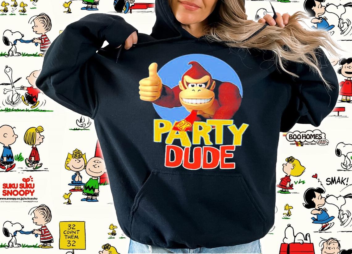 Donkey Kong Party Dude T-Shirt