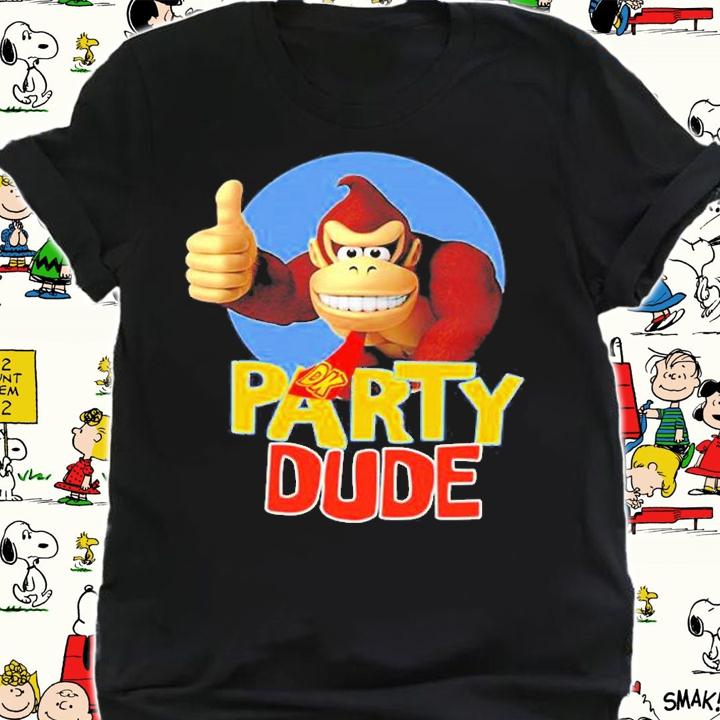 Donkey Kong Party Dude T-Shirt