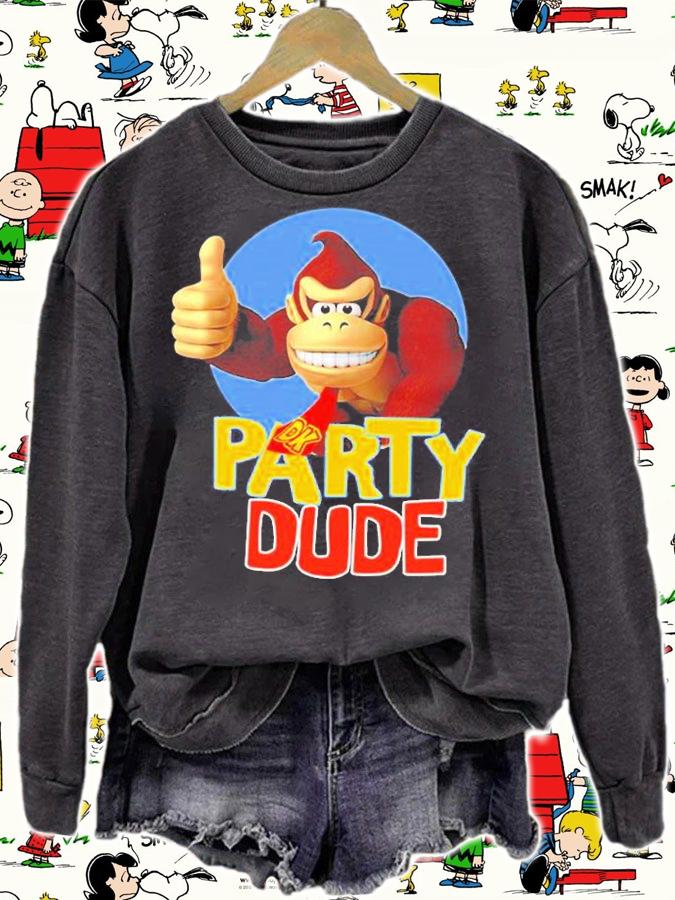 Donkey Kong Party Dude T-Shirt