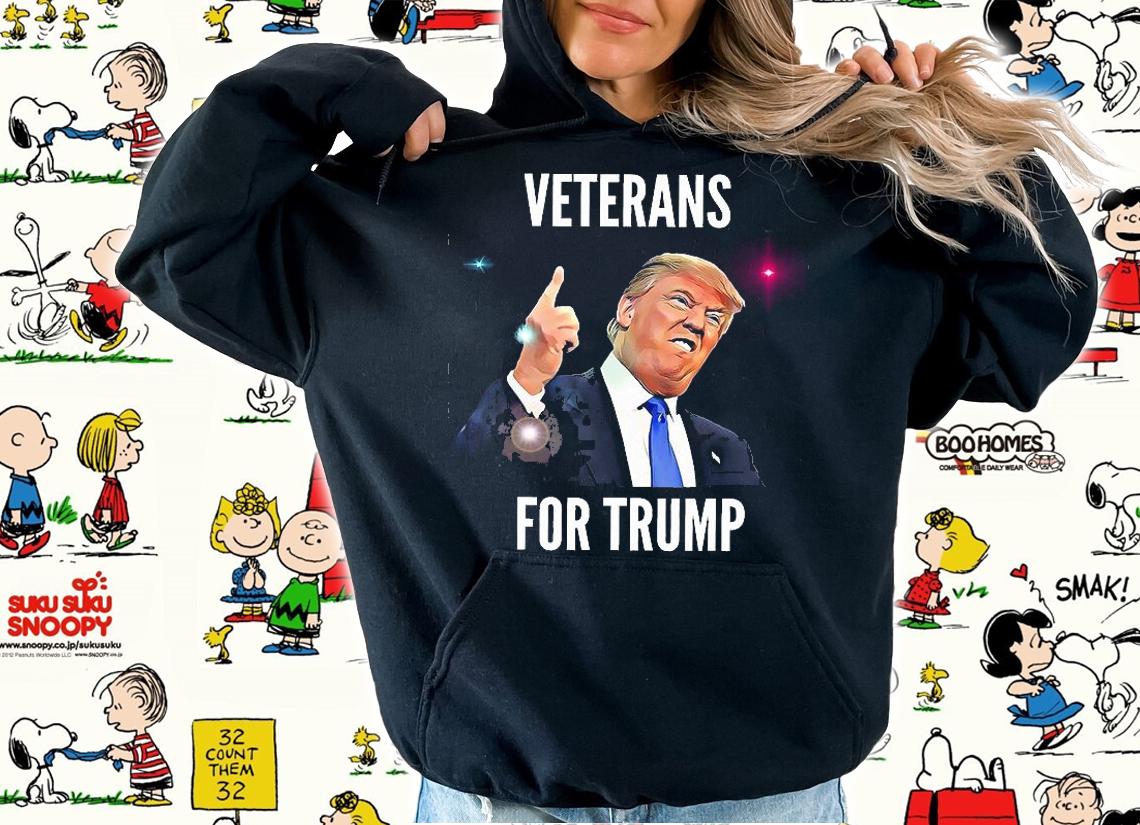 Funny Donald Trump Veterans For Trump Memorable T-Shirt