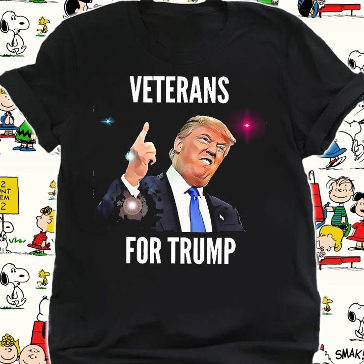 Funny Donald Trump Veterans For Trump Memorable T-Shirt