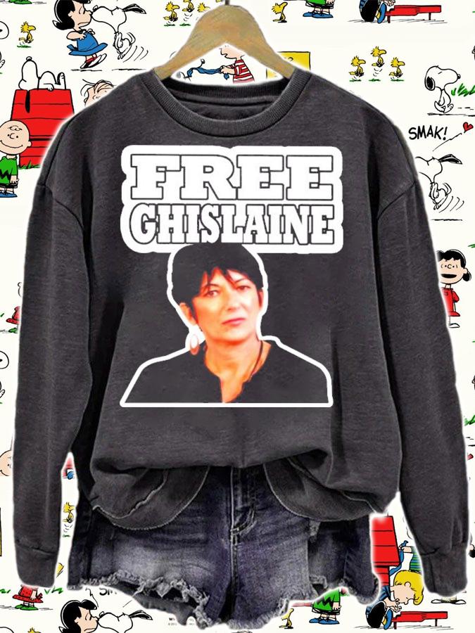 Ghislaine Maxwell Free Ghislaine Shirt sweatshirt