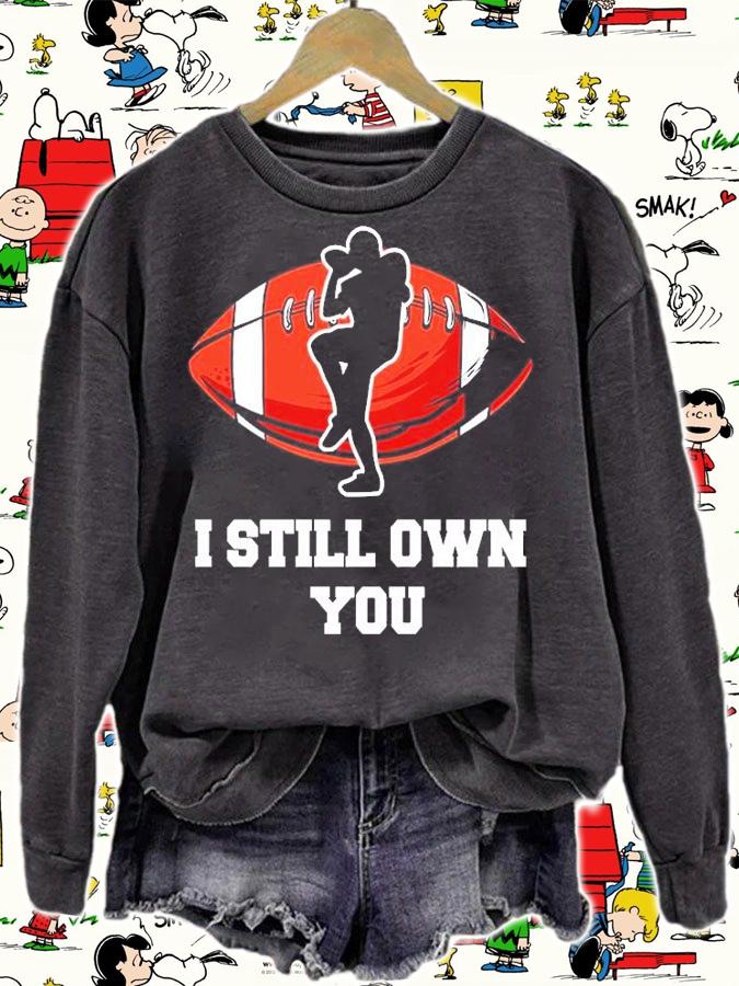 I Still Own You Football T-Shirt