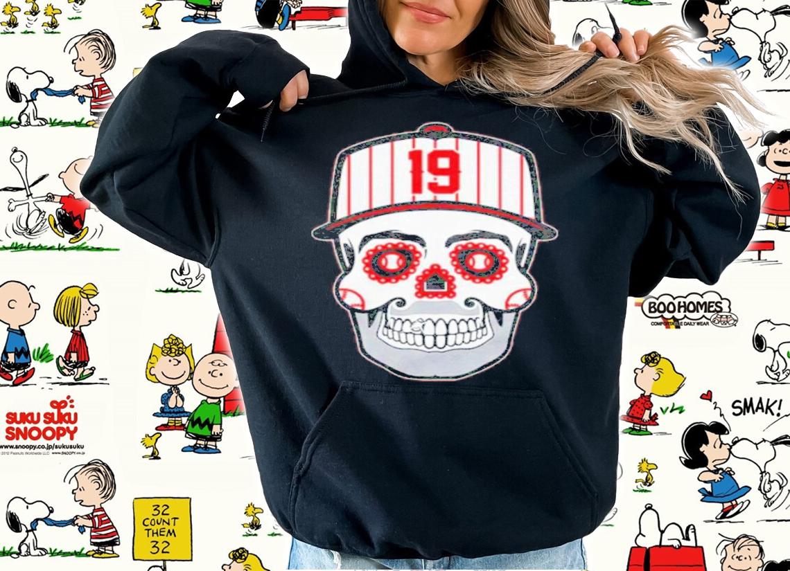 Joey Votto Sugar Skull Baseball Shirt
