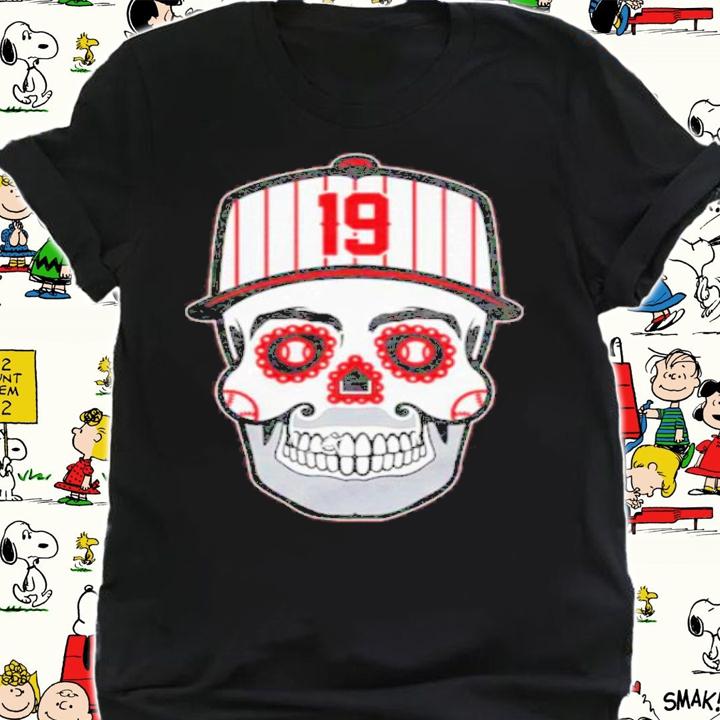 Joey Votto Sugar Skull Baseball Shirt