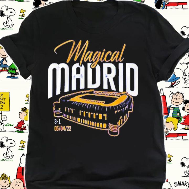 Magical Madrid 3-1 05 04 22 Shirt shirt