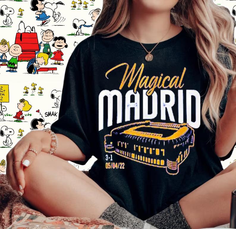 Magical Madrid 3-1 05 04 22 Shirt woman shirt