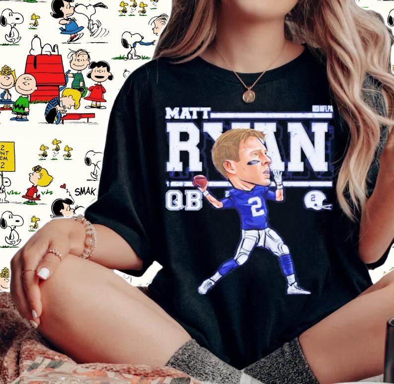 Matt Ryan Indianapolis Cartoon Football Shirt