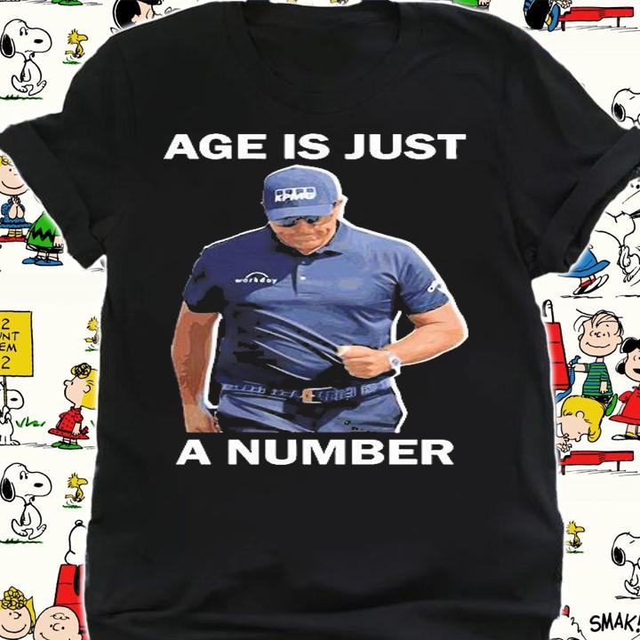 Phil Mickelson Age Is Just A Number T-Shirt