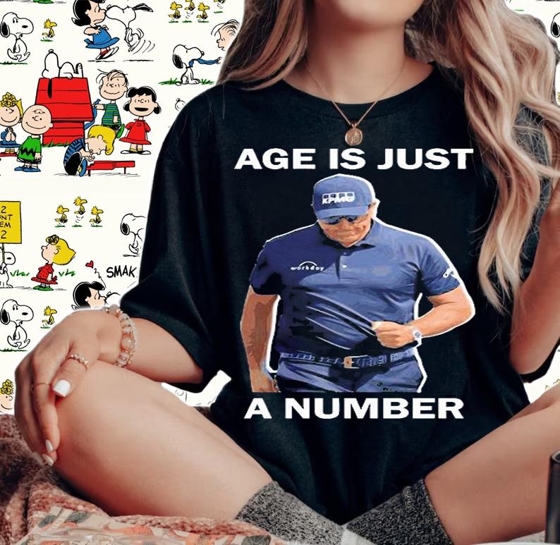 Phil Mickelson Age Is Just A Number T-Shirt