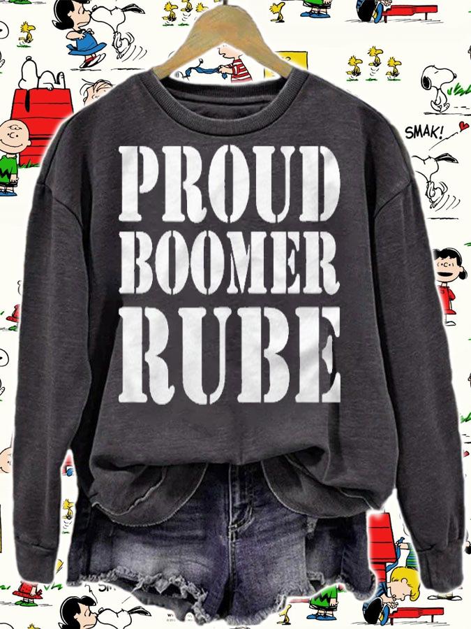 Proud Boomer Rube Donald Trump 2024 Ver2 Shirt sweatshirt