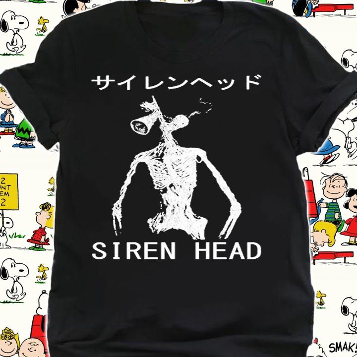 Siren Head Japanese T-Shirt shirt