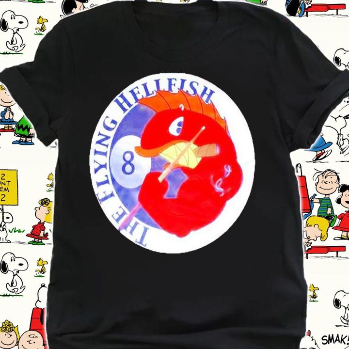 The Flying Hellfish Billiard T-Shirt shirt