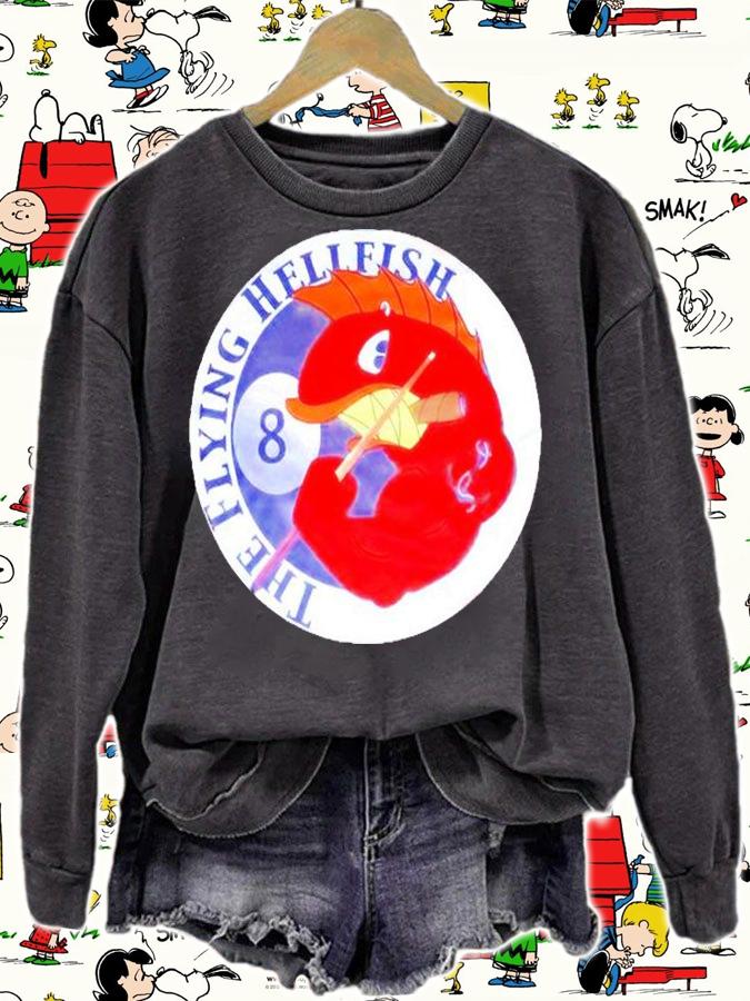 The Flying Hellfish Billiard T-Shirt sweatshirt
