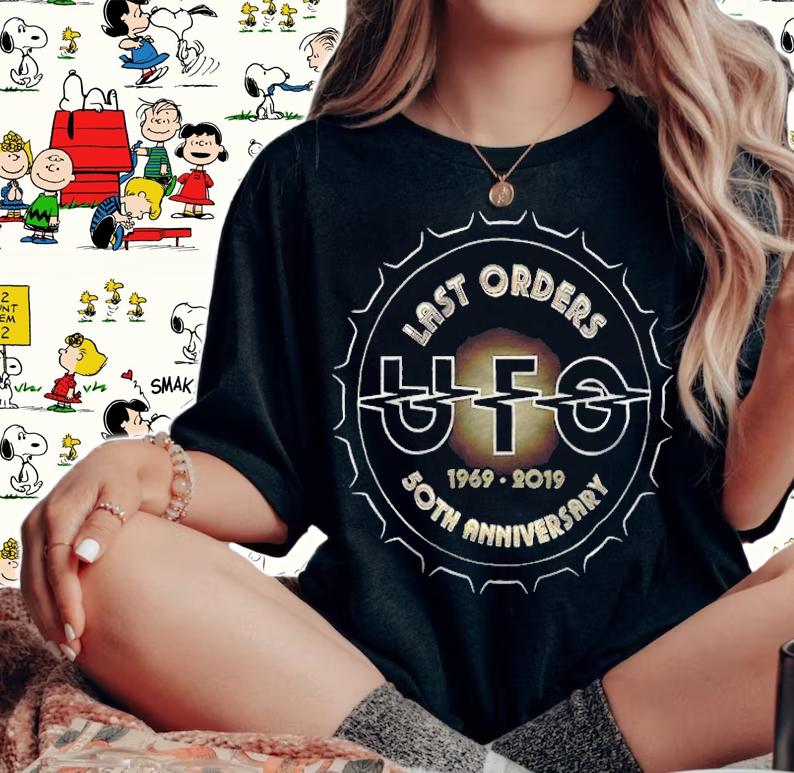 UFO band last orders 1969-2019 50th anniversary T-shirt
