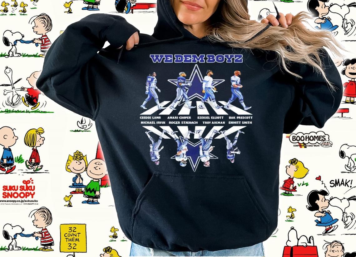 We Dem Boyz Team Dallas Cowboys Abbey Road t-shirt