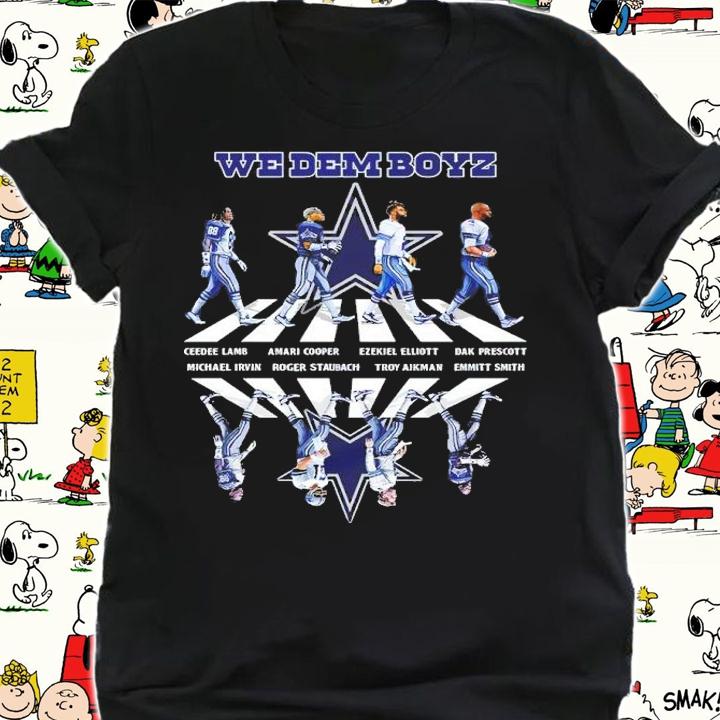 We Dem Boyz Team Dallas Cowboys Abbey Road t-shirt