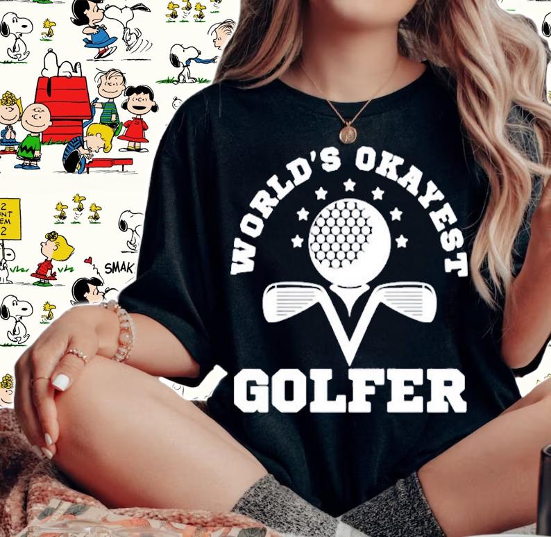 Worlds Okayest Golfer T-Shirt