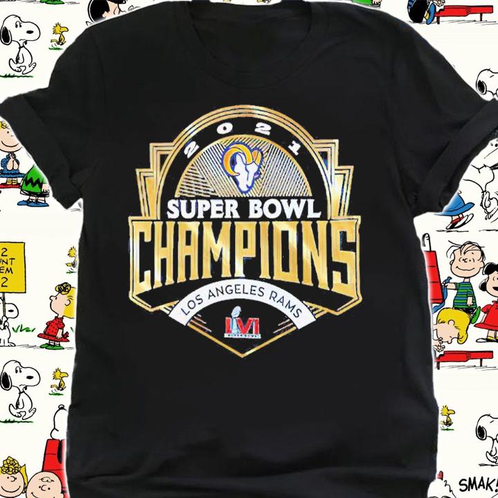 Los Angeles Rams Majestic Threads Super Bowl LVI Champions Shirt shirt